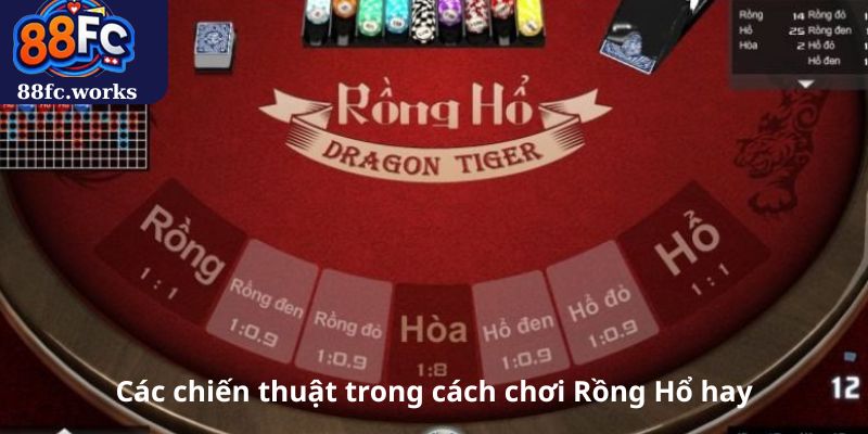 Các chiến thuật trong cách chơi Rồng Hổ hay