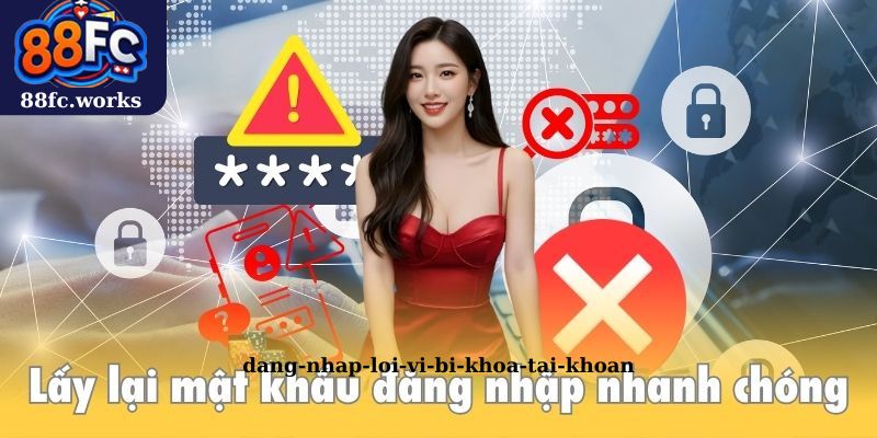 Lỗi tài khoản bị khóa do vi phạm không đăng nhập được