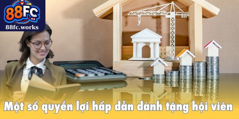 Một số quyền lợi hấp dẫn dành tặng hội viên tải app thành công