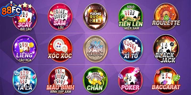 ưu điểm game bài 88FC phổ biến nhất